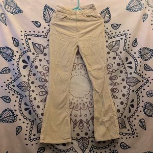 Brand new! Never worn! Wide leg pants, Size : XS, Brand: Shein! Corduroy!